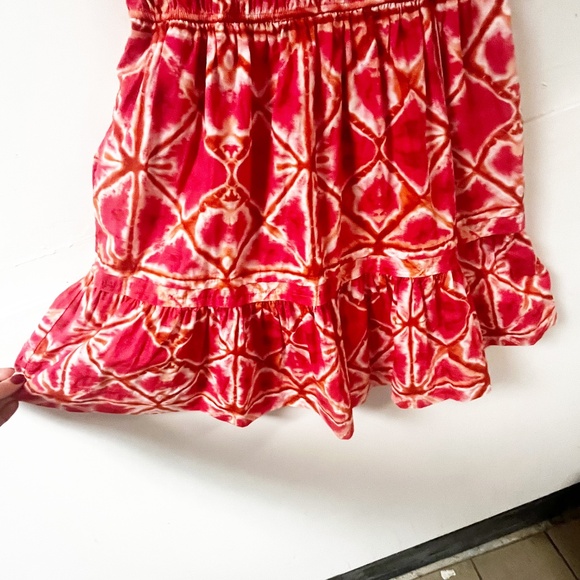 Anthropologie The Somerset Mini Dress in Pink Smocked Poplin Cotton Size Small - Picture 9 of 12